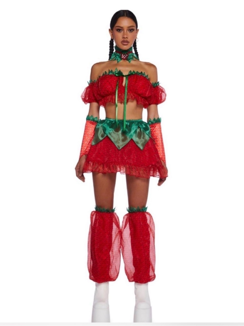 Dolls Kill sweet treat strawberry costume